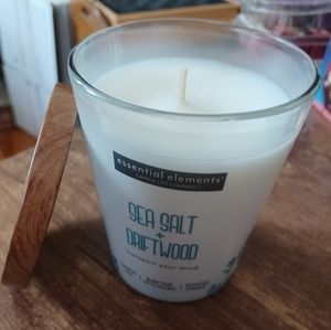 Sea Salt + Drift Wood candle